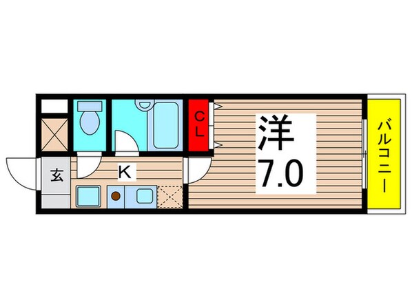 北綾瀬PSSビルの物件間取画像